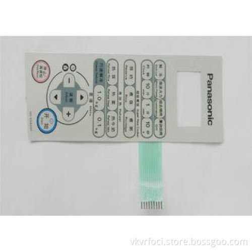 Waterproof Printing Machine Membrane Touch Switch With 3m A